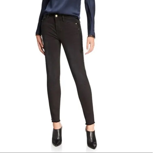 Frame le skinny sequin tux stripe jean, nwt, sz 29 - Picture 11 of 12